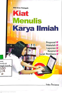 Image of Kiat Menulis Karya Ilmiah