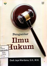 Image of Pengantar Ilmu Hukum